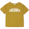 Dreamer Jersey T-Shirt, Ochre - T-Shirts - 1 - thumbnail