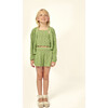 Ines Openwork Cardigan Green - Cardigans - 2