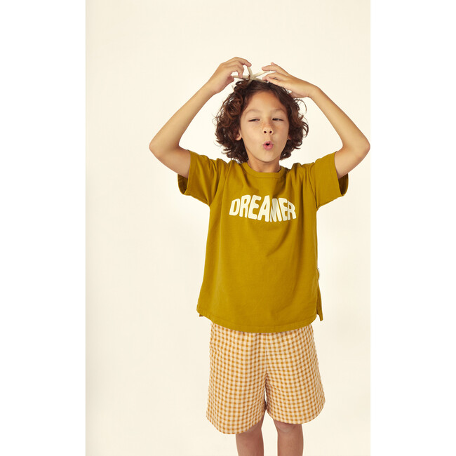 Dreamer Jersey T-Shirt, Ochre - T-Shirts - 2