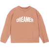 Dreamer Jersey Sweatshirt, Apricot - Sweatshirts - 1 - thumbnail