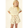 Florence Cotton Polo Ecru - Polo Shirts - 4