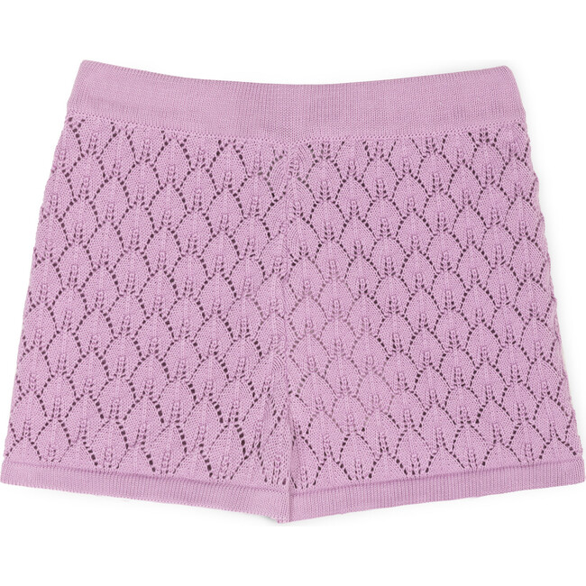 Dakota Openwork Short, Lavender