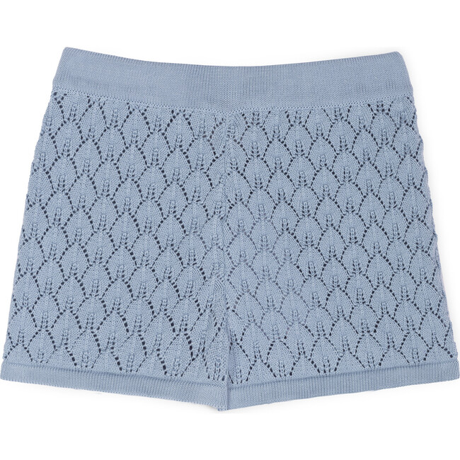 Dakota Openwork Short, Blue