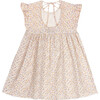 Diana Muslin Dress, Cream/Pink - Dresses - 2