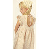 Diana Muslin Dress, Cream/Pink - Dresses - 3