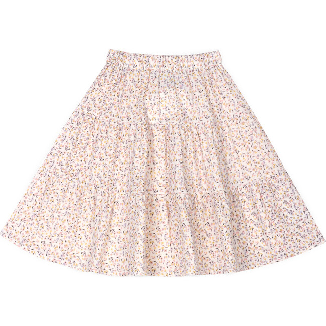 Diana Muslin Skirt, Cream/Pink