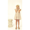 Diana Muslin Dress, Cream/Pink - Dresses - 4