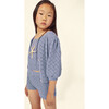 Dakota Openwork Cardigan, Blue - Cardigans - 3