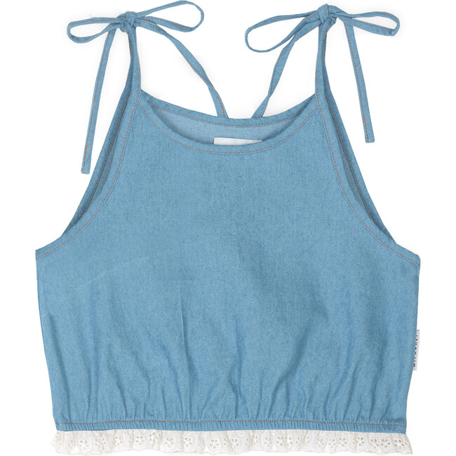 Aroa Denim Top