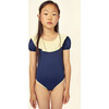 Bella Ruffle Swimsuit Navy - One Pieces - 3