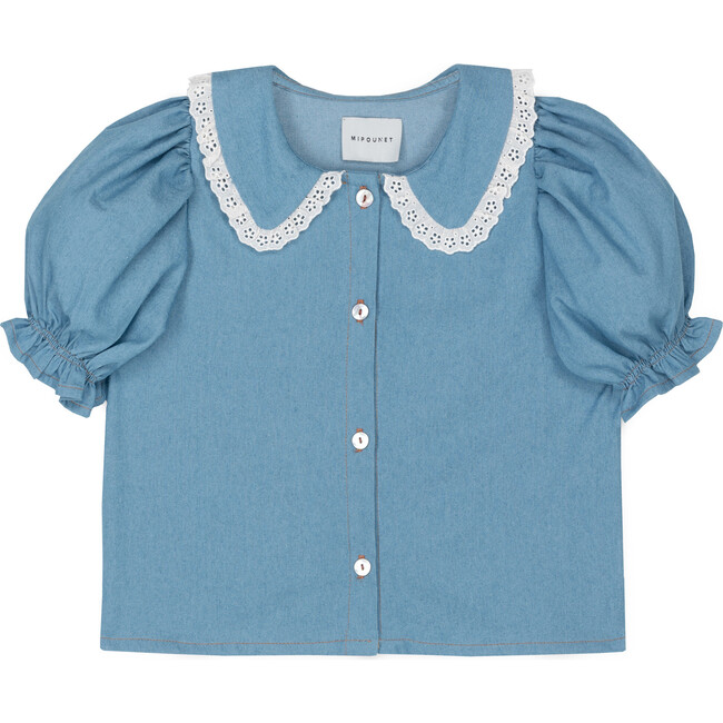 Aroa Denim Blouse