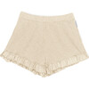 Charlotte Jersey Short Ecru - Shorts - 1 - thumbnail