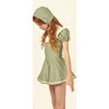 Bella Ruffle Swimsuit Green - One Pieces - 5