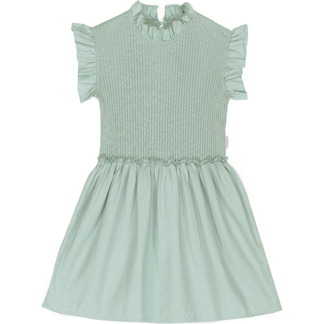 Charlotte Jersey Dress, Pale Aqua