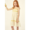 Anette Muslin Dress Ecru/Ochre - Dresses - 2