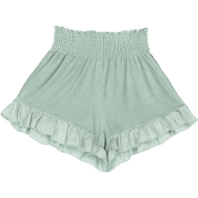 Amalia Terry Jersey Short, Pale Aqua