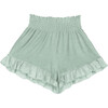 Amalia Terry Jersey Short, Pale Aqua - Shorts - 1 - thumbnail