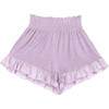 Amalia Terry Jersey Short, Mauve - Shorts - 1 - thumbnail