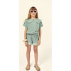 Amalia Terry Jersey Short, Pale Aqua - Shorts - 2