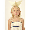 Anette Muslin Dress Ecru/Navy - Dresses - 2