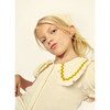Althea Muslin Blouse, Ecru/Ochre - Blouses - 2