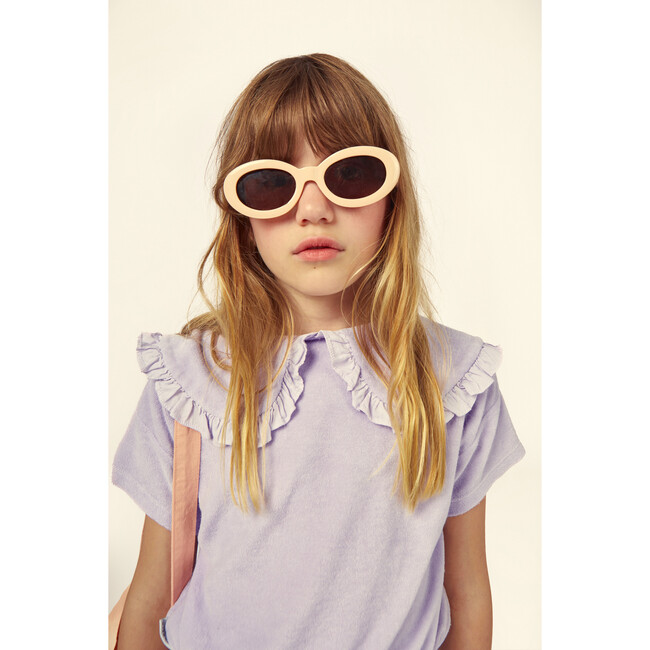 Amalia Terry Jersey Short, Mauve - Shorts - 3