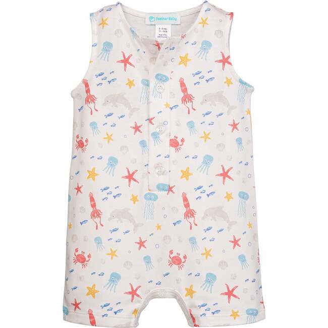 Tank Bubble, Calamari Cuddle Cove - Rompers - 1