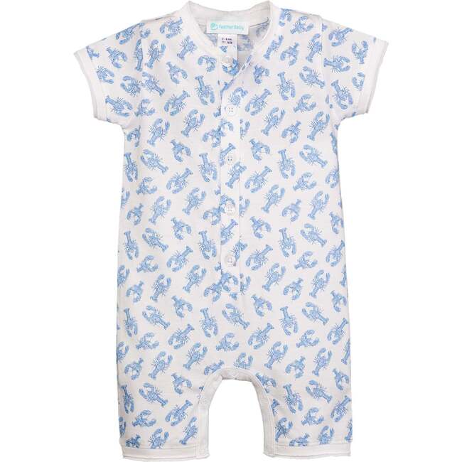 Henley Romper, Crustacean Craze