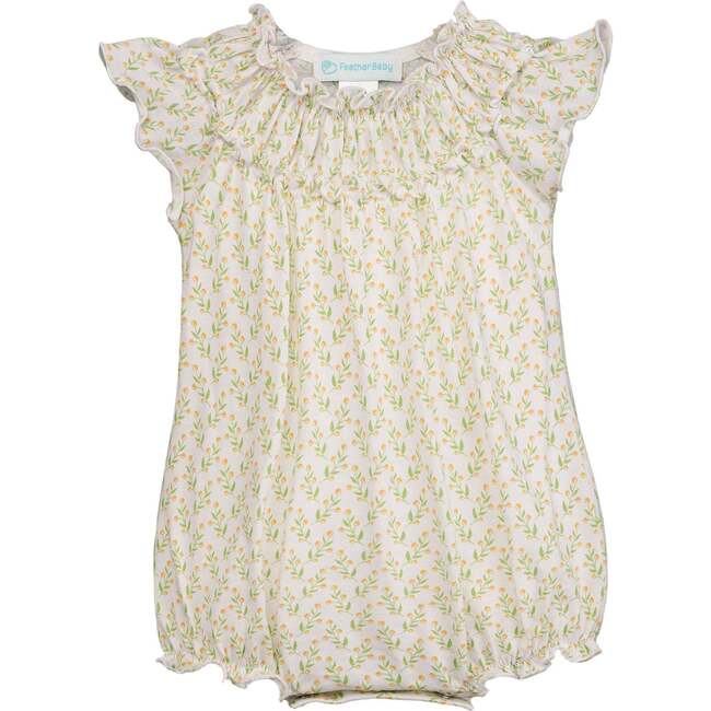 Ruched Bubble, Juniper - Rompers - 1