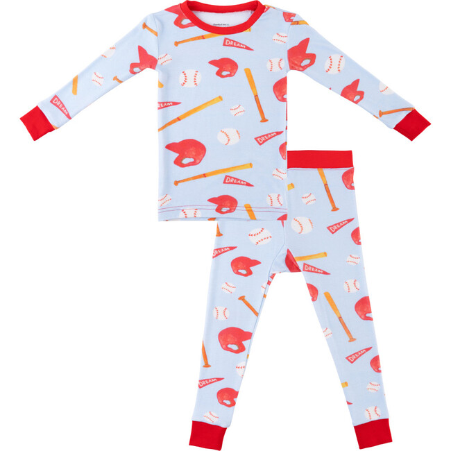 Toddler Bamboo Pajamas, Baseball - Pajamas - 1