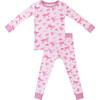 Toddler Bamboo Pajamas, Bow - Pajamas - 1 - thumbnail