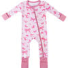 Baby Bamboo Pajamas w/ DreamCuffs®, Bow - Footie Pajamas - 1 - thumbnail