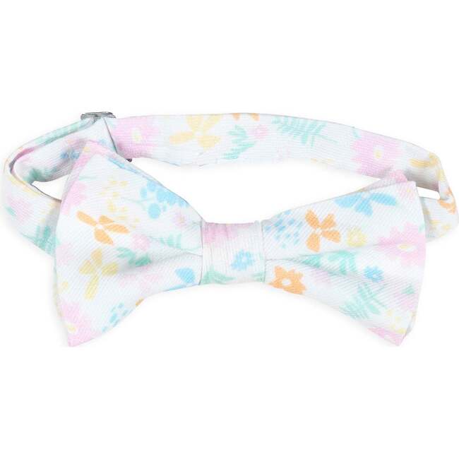 Floral Print Adjustable Bow Tie