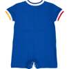 Pique Knit Shortall With Sailboat - Rompers - 4