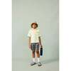 Play Cargo Shorts in Grey Plaid - Shorts - 2