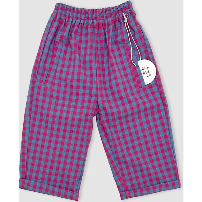 Purple Plaid Pants, Plaid - Pants - 1