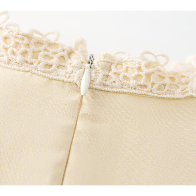 Lucille Mini Dress, Beige - Dresses - 6