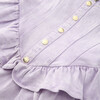 Estelle Denim Mini Dress, Purple - Dresses - 5