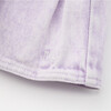 Estelle Denim Mini Dress, Purple - Dresses - 8