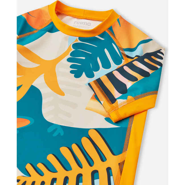 Uiva Sunproof Shirt, Fruity Orange - T-Shirts - 3