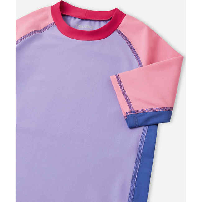 Joonia Swim Shirt, Blooming Lilac - T-Shirts - 3