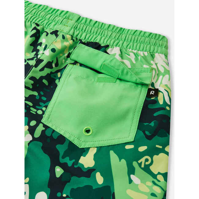 Papaija Beach Shorts, Summer Green - Swim Trunks - 6