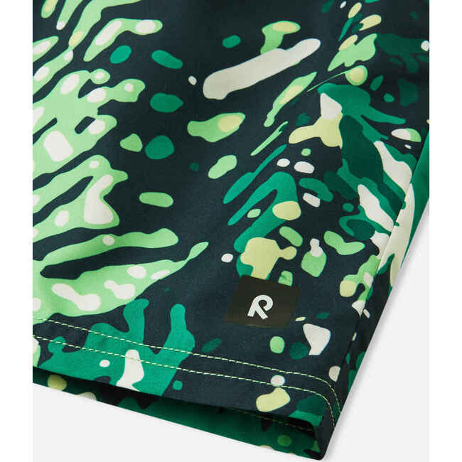 Papaija Beach Shorts, Summer Green - Swim Trunks - 7