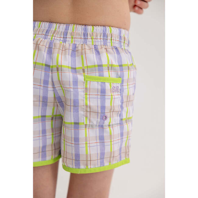 Talmadge Trunk, Plaid - Shorts - 2