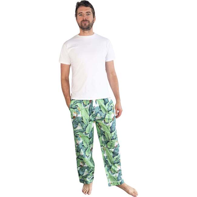 Men's Martinique® Green Banana Leaf PJ Pants - Pajamas - 3