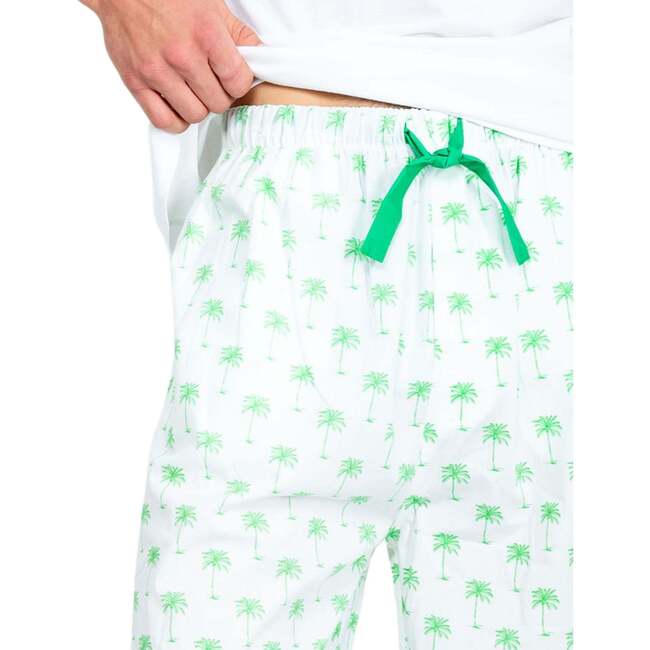 Men's Green Palm Tree PJ Pants - Pajamas - 3