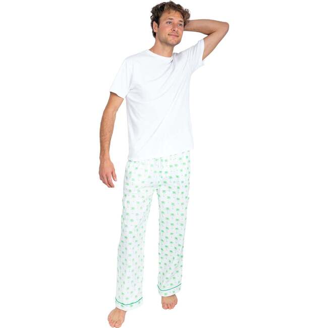 Men's Green Palm Tree PJ Pants - Pajamas - 4