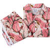 Men's Martinique® Pink Banana Leaf Long PJ Set - Pajamas - 5