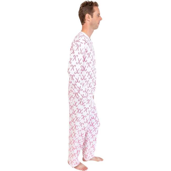 Men's Candy Cane Henley - Pajamas - 5