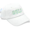 GOLF Bow Baseball Hat, White - Hats - 1 - thumbnail